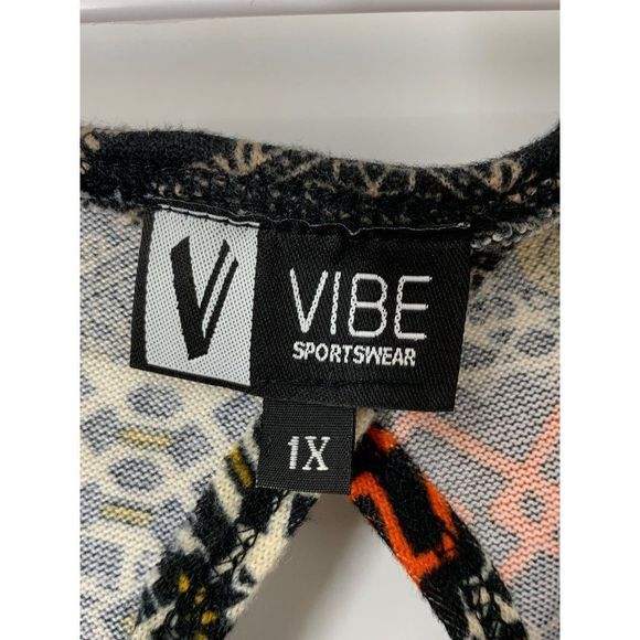 Women’s vibe sportswear skater fit and flare dress stretch size 1X 5737 - Picture 5 of 7